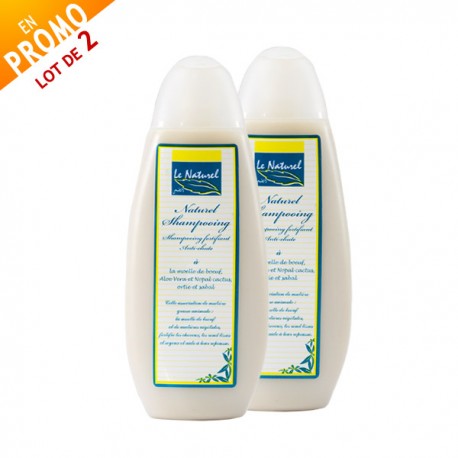 2x Naturel Shampoing fortifiant Anti-chute, 200ml - Le Naturel