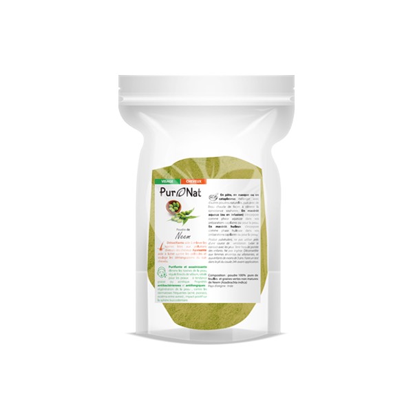 Poudre de Neem pure BIO - Achat, usage et bienfaits