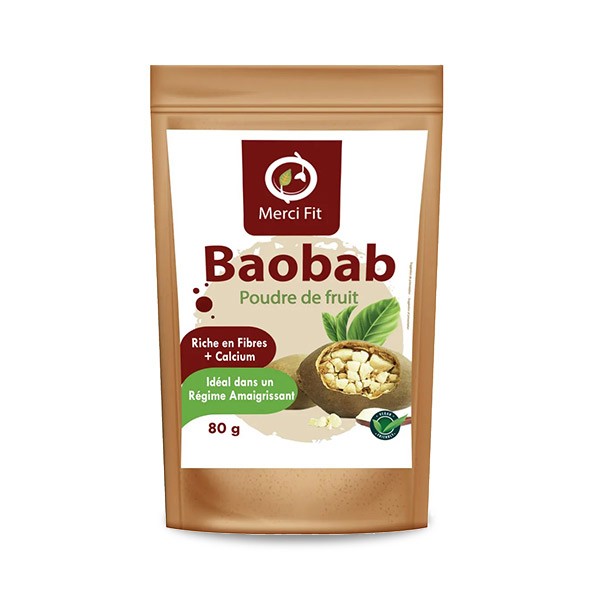 Poudre de baobab PUR & BIO
