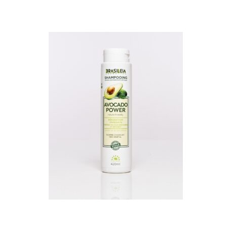 AVOCADO POWER Shampooing, Flacon 420ML - Brasileia Cosmetics