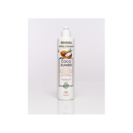 COCO JUMBO, Crème Coiffante, Flacon 420ML - Brasileia Cosmetics