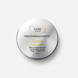 Pain d'Argile Karité & Curcuma, 60G - Grün