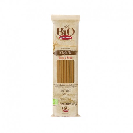 Spaghetti Pâtes Bio Intégrale, 500g - BioGranoro