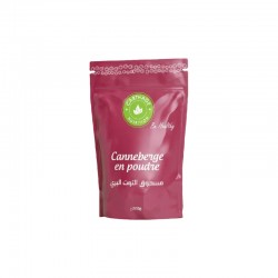 Poudre de Canneberge, 200G - Carthage Nutrition