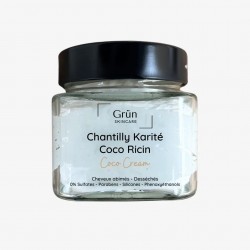 Chantilly Karité Coco Ricin – cheveux abîmes desséchés 200ml - Grün