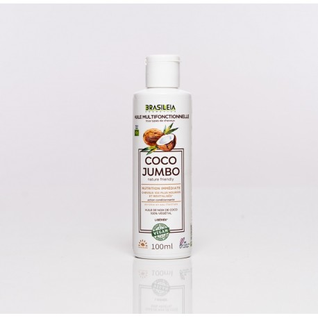 COCO JUMBO Lait de Coco, Flacon 240ML - Brasileia Cosmetics