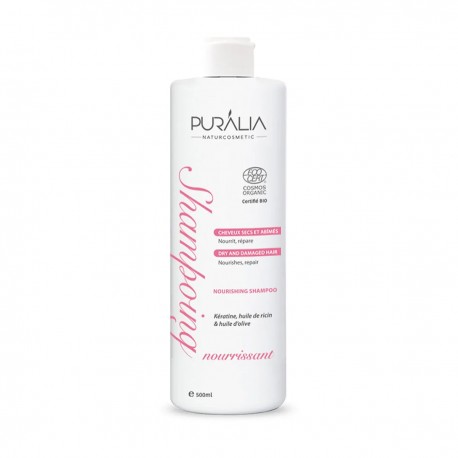 Shampoing Nourrissant Certifié BIO, 250ML - Puralia