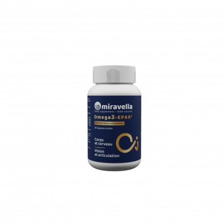 Omega 3 EPax, Boite de 30 - Miravella