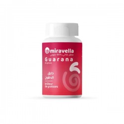 Gélules Guarana, Boite de 60 gélules - Miravella