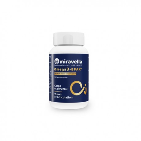 Omega 3 EPax, Boite de 30 - Miravella