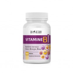 Vitamine B Complexe, Boite de 60 gélules - Bioherbs