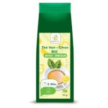 Thé vert – citron Bio 50g (Détox et Minceur) Merci FIT