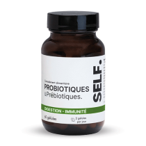 Probiotique & Prébiotique, Boite de 30 gélules, Self