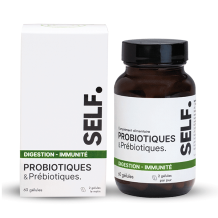 Probiotiques, Self Lab - Acheter en ligne boite de 60 gélules pas cher