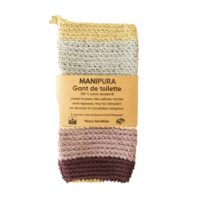 Gant de toilette éxfoliant, Manipura - Acheter en ligne pas cher