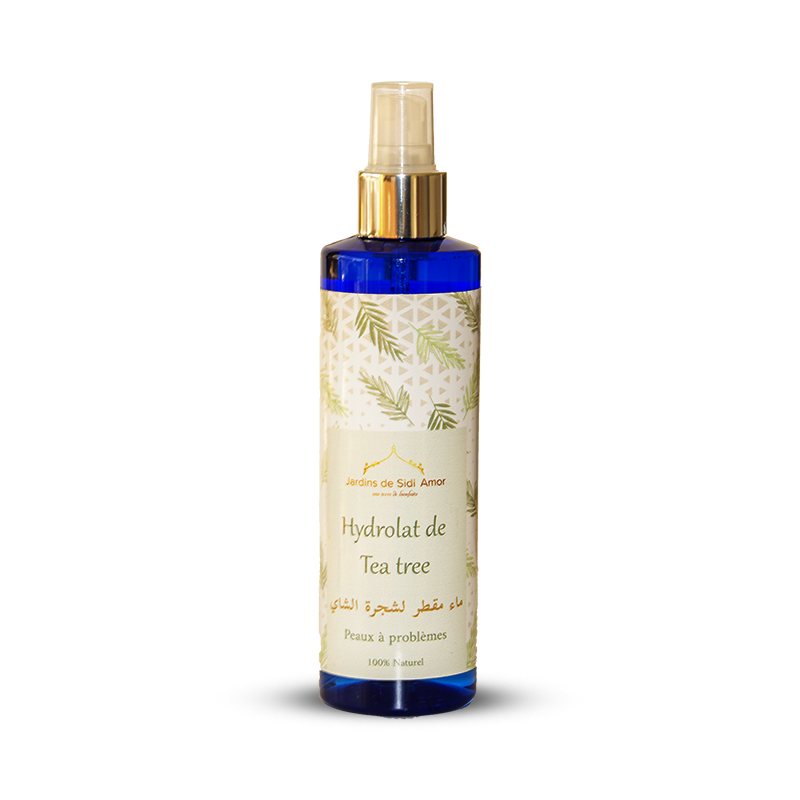 Hydrolat d'arbre à thé, Jardins Sidi Amor, flacon de 250ml