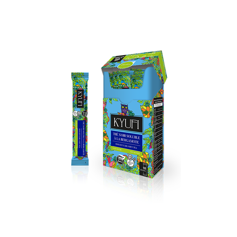 Thé vert instantané bergamote sucré