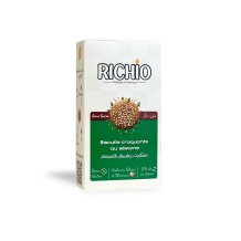 Biscuits natures sans gluten et sans sucre de Richio
