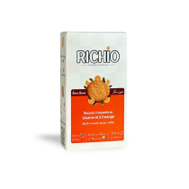 Biscuits Richio sans gluten et sans suce à l'orange