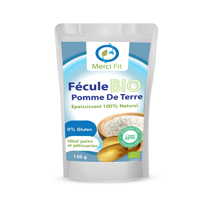 Fécule de pommes de terre BIO, 150g - Merci Fit