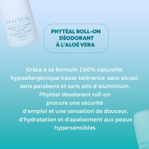 Déo anti-transpirant aloe vera, Phytéal - Acheter en ligne roll-on pas cher