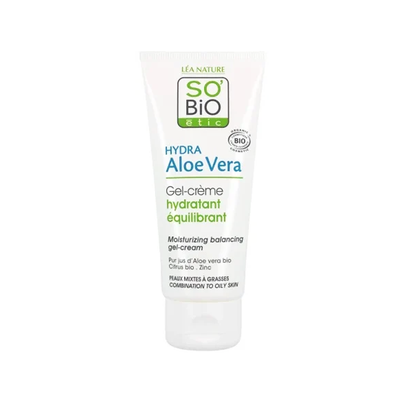Hydra Aloe Vera - Gel-crème hydratant équilibrant, So'Bio étic