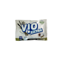 Vio Extra bonbons à la réglisse sans sucres, 20 pastilles